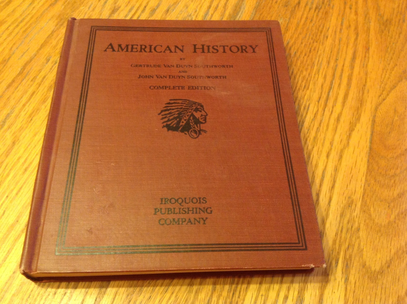 1931-American History:From Discovery of America to Present Southworth Iroquois P