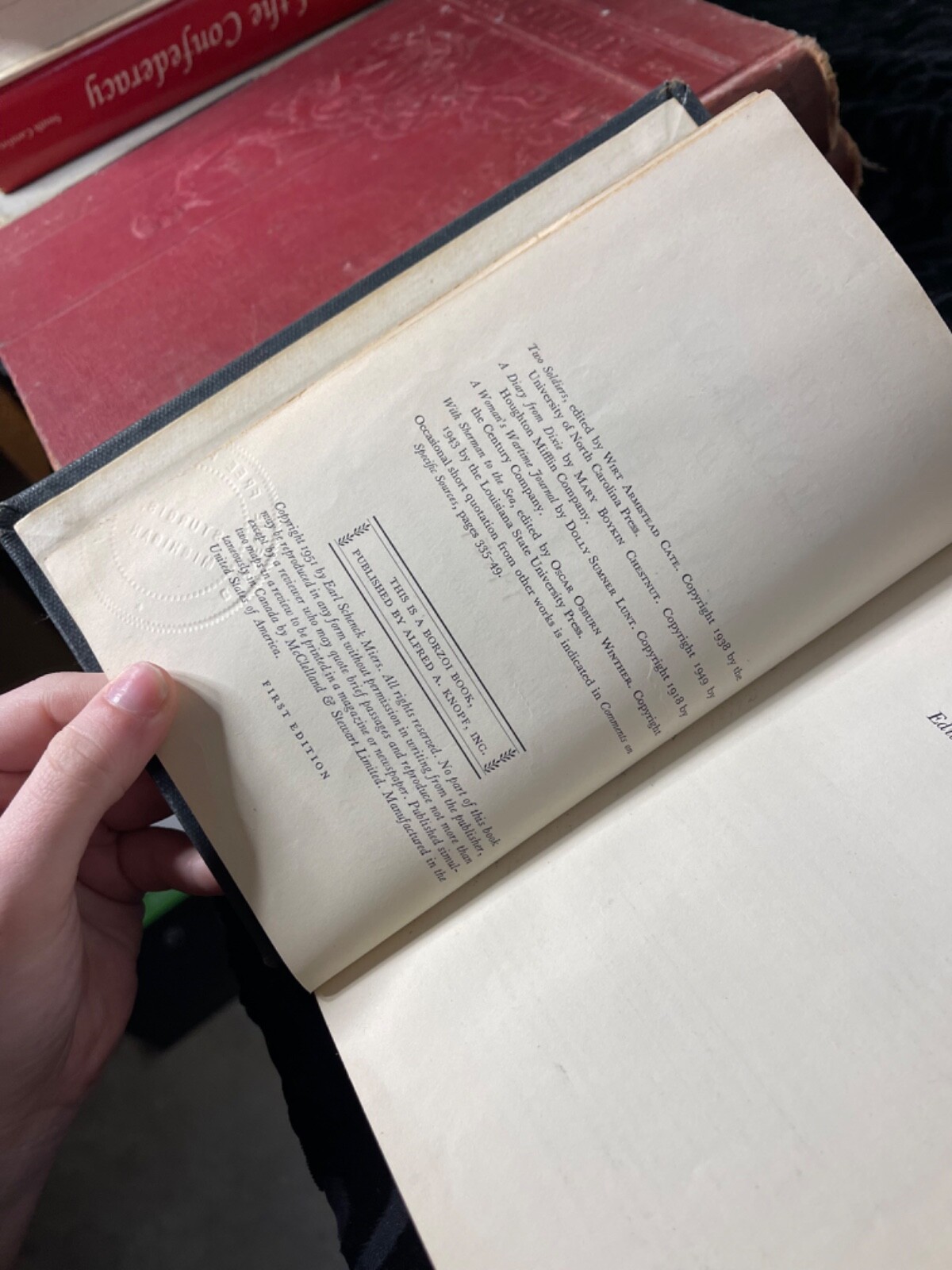 The General who Marched to Hell– First Edition