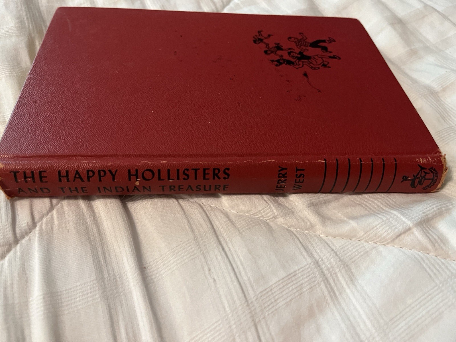 Lot Of 2 The Happy Hollisters Books by Jerry West – Vintage HC Indian Treasure