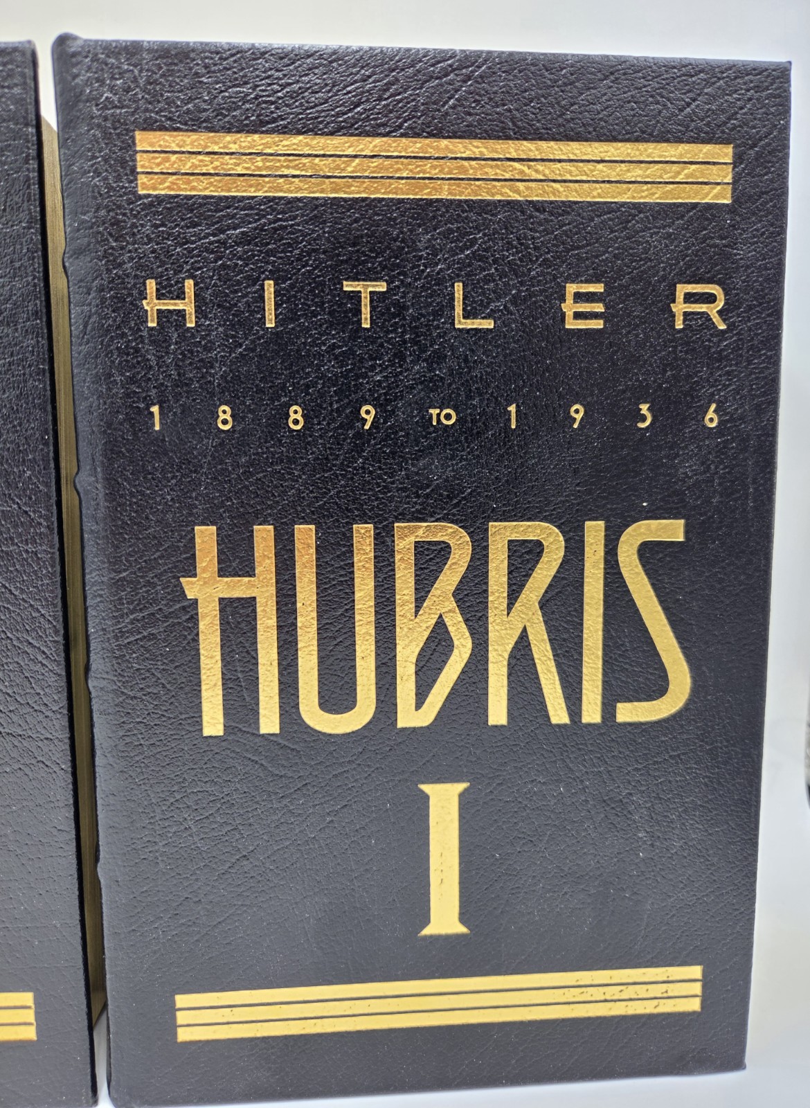 Easton Press Hitler Hubris 1889-1936 & Nemesis 1936-1945 Complete 4 Volume Set!