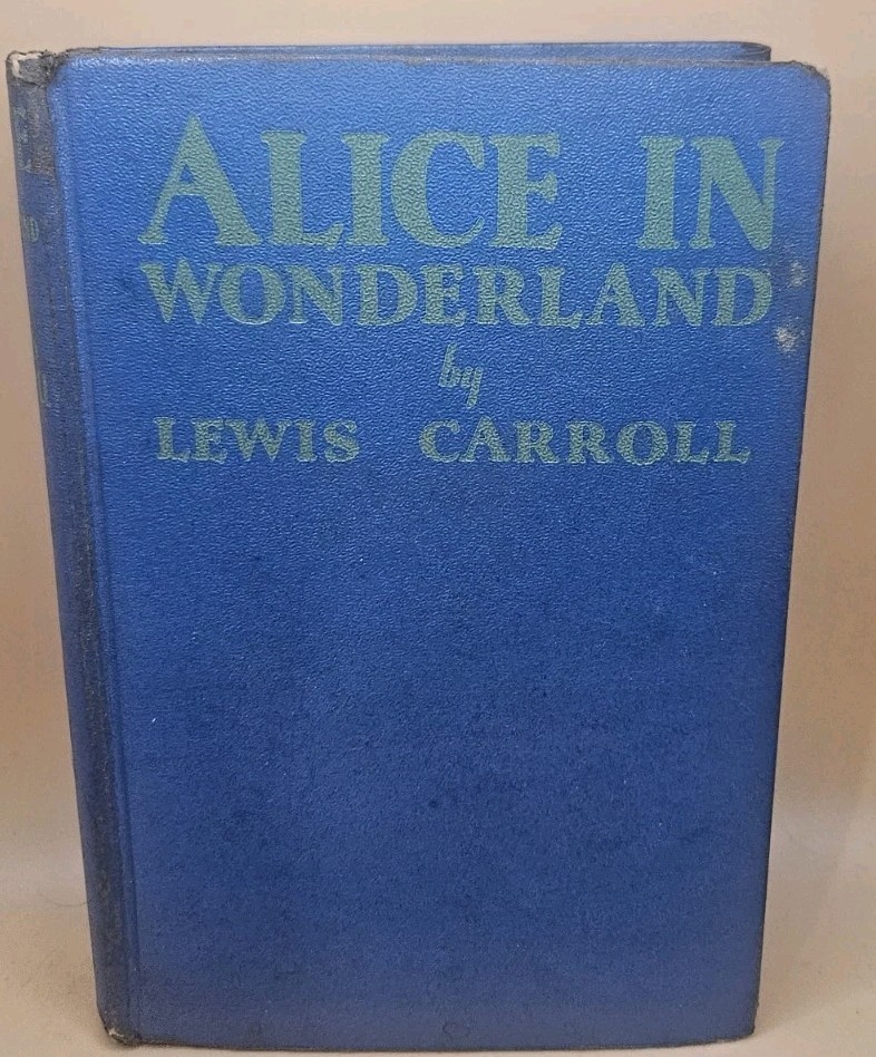 Alice In Wonderland 1930’s Published By Grosset & Dunlap Hardcover Vintage