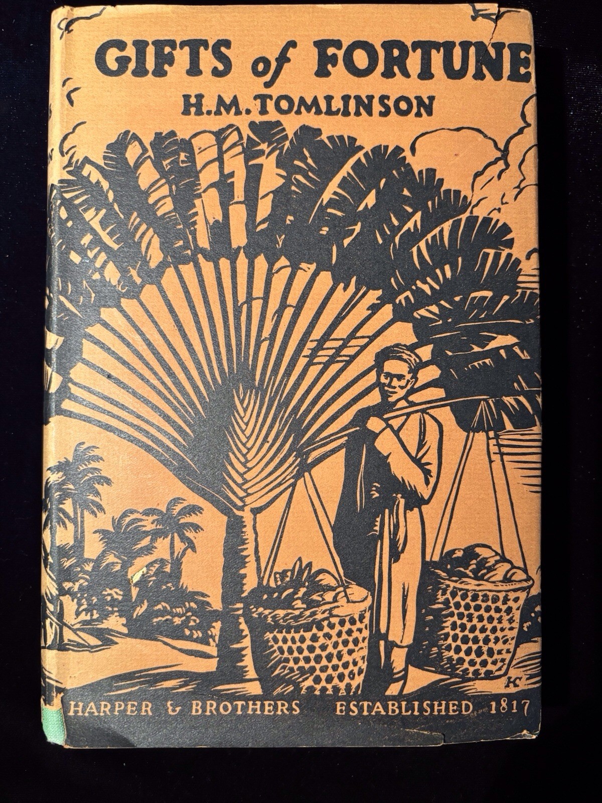 Gifts of Fortune & Hints for Those About to Travel, H.M. Tomlinson (1926, 1st)