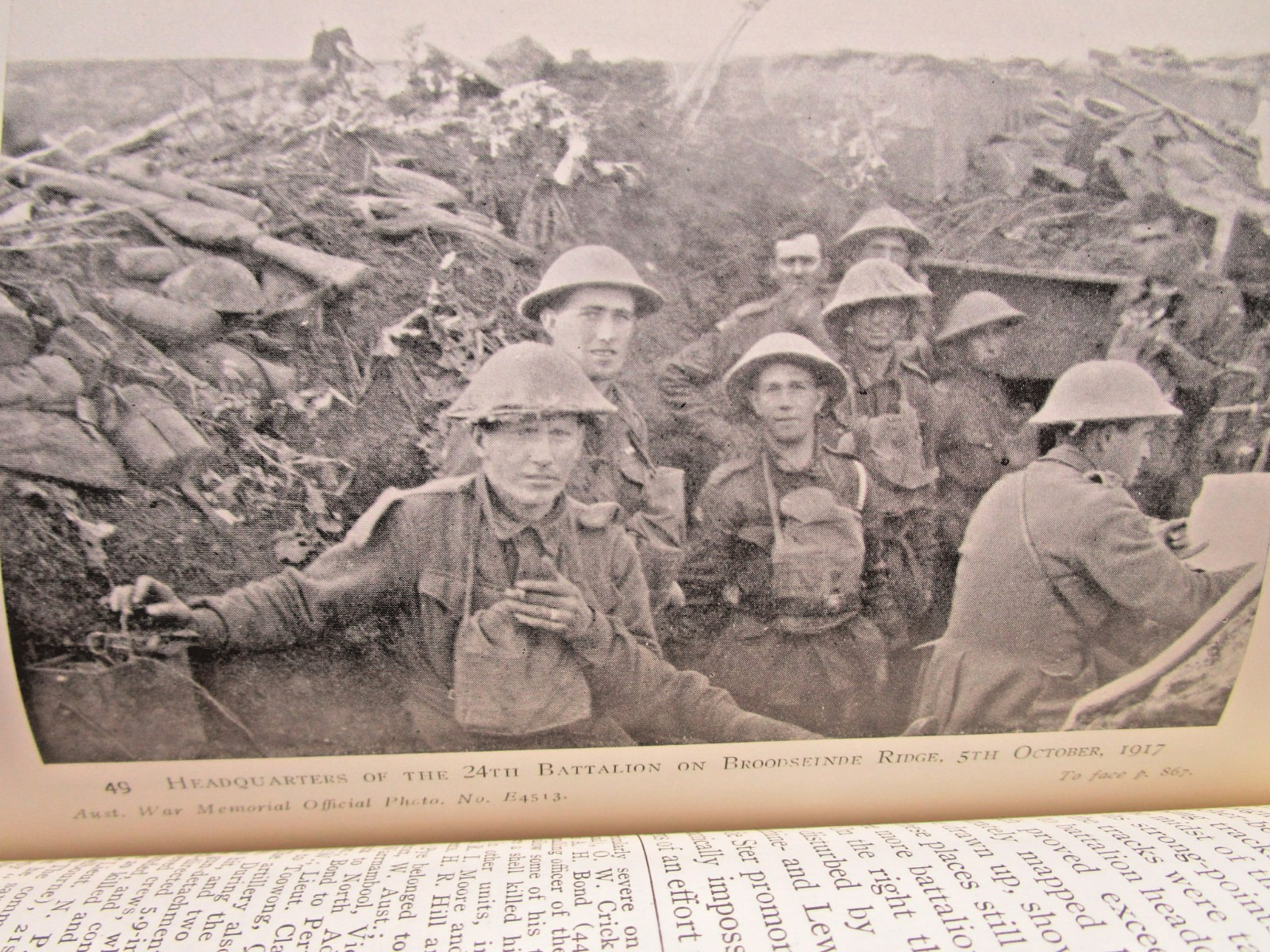 Official History Australia in the War 1914-1918 Vol IV The AIF in France 1917