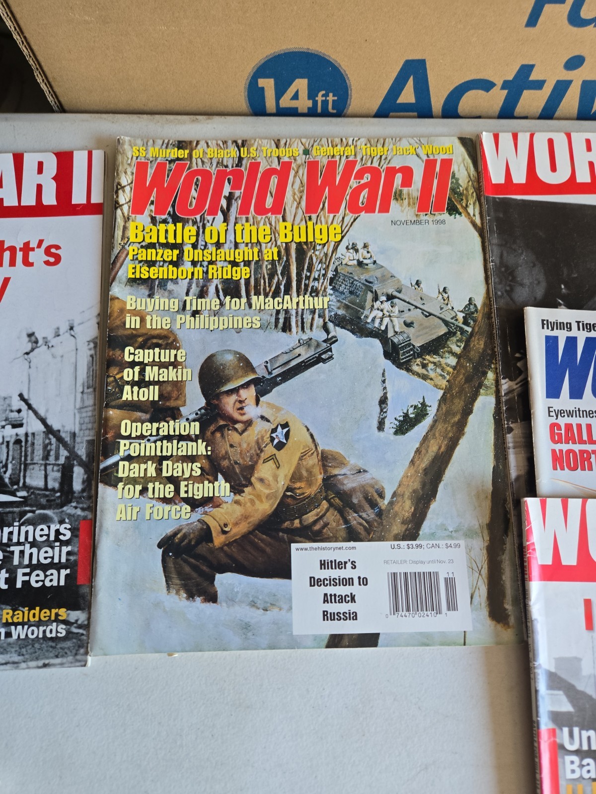 1990s World War 2 Magazines Back Issues Lot Of 34