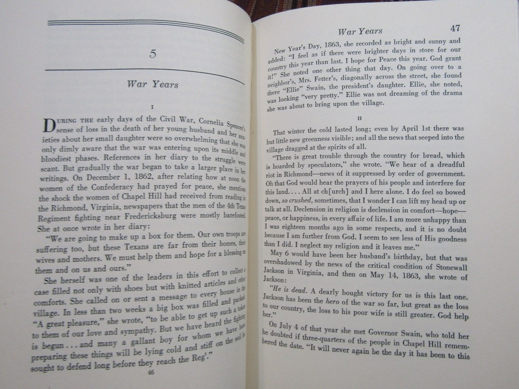 1949 WOMAN WHO RANG THE BELL, STORY OF CORNELIA PHILIPS SPENCER Chapel Hill NC