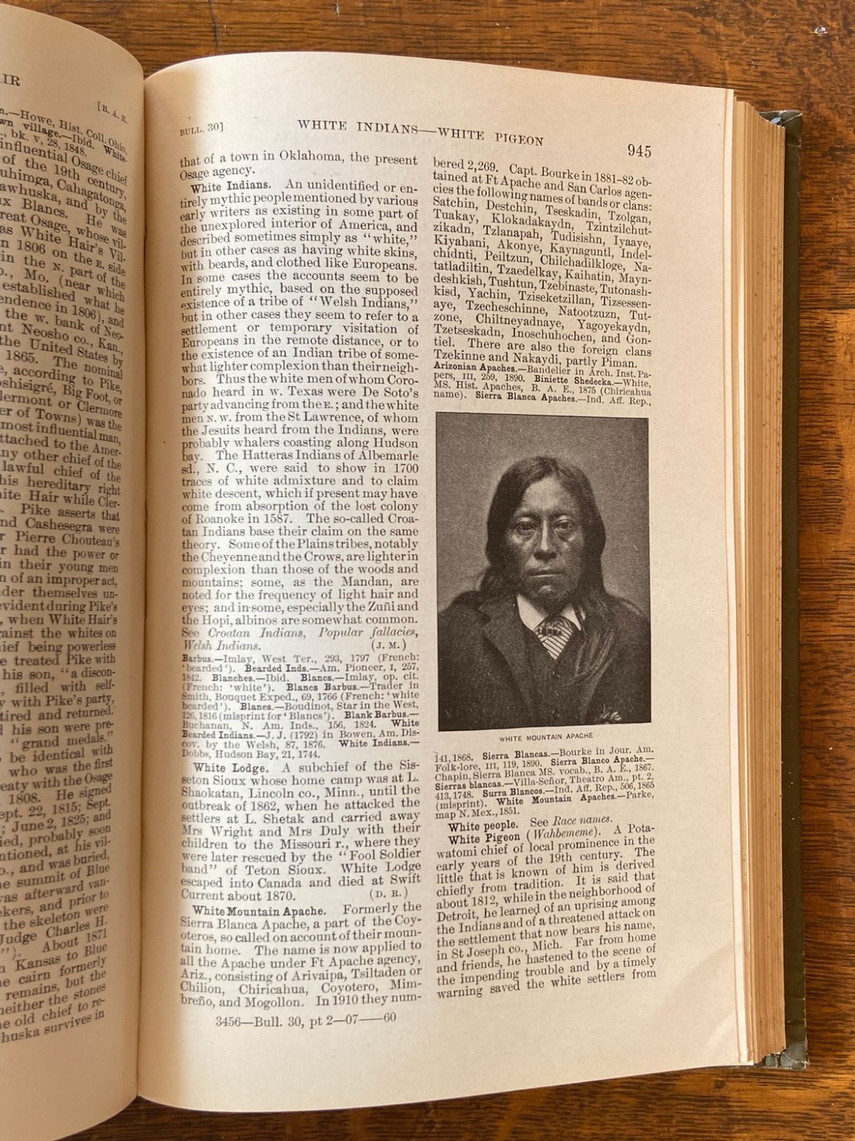 Bureau American Ethnology Handbook American Indians Part 2 N-Z HB 1910 Vintage
