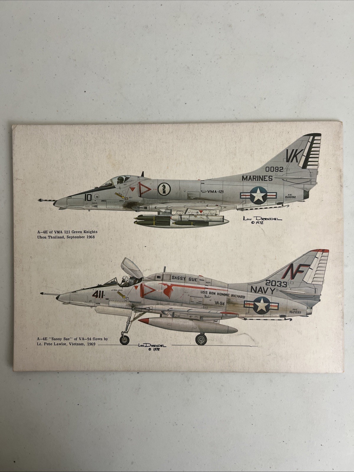 A-4 Skyhawk in Action Lou Drendel Squadron Signal Aircraft No 11 Military Planes