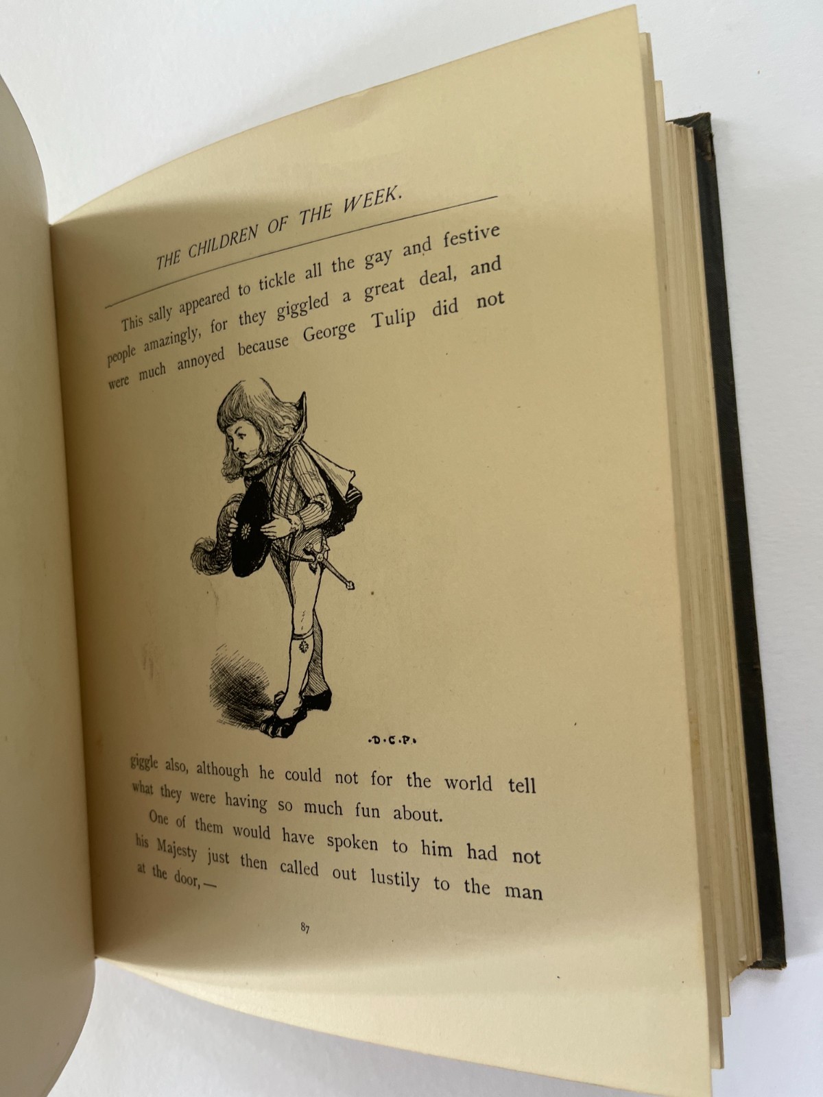 1886 CHILDREN OF THE WEEK ~ William Theodore Peters, Clinton Peters, illustrated