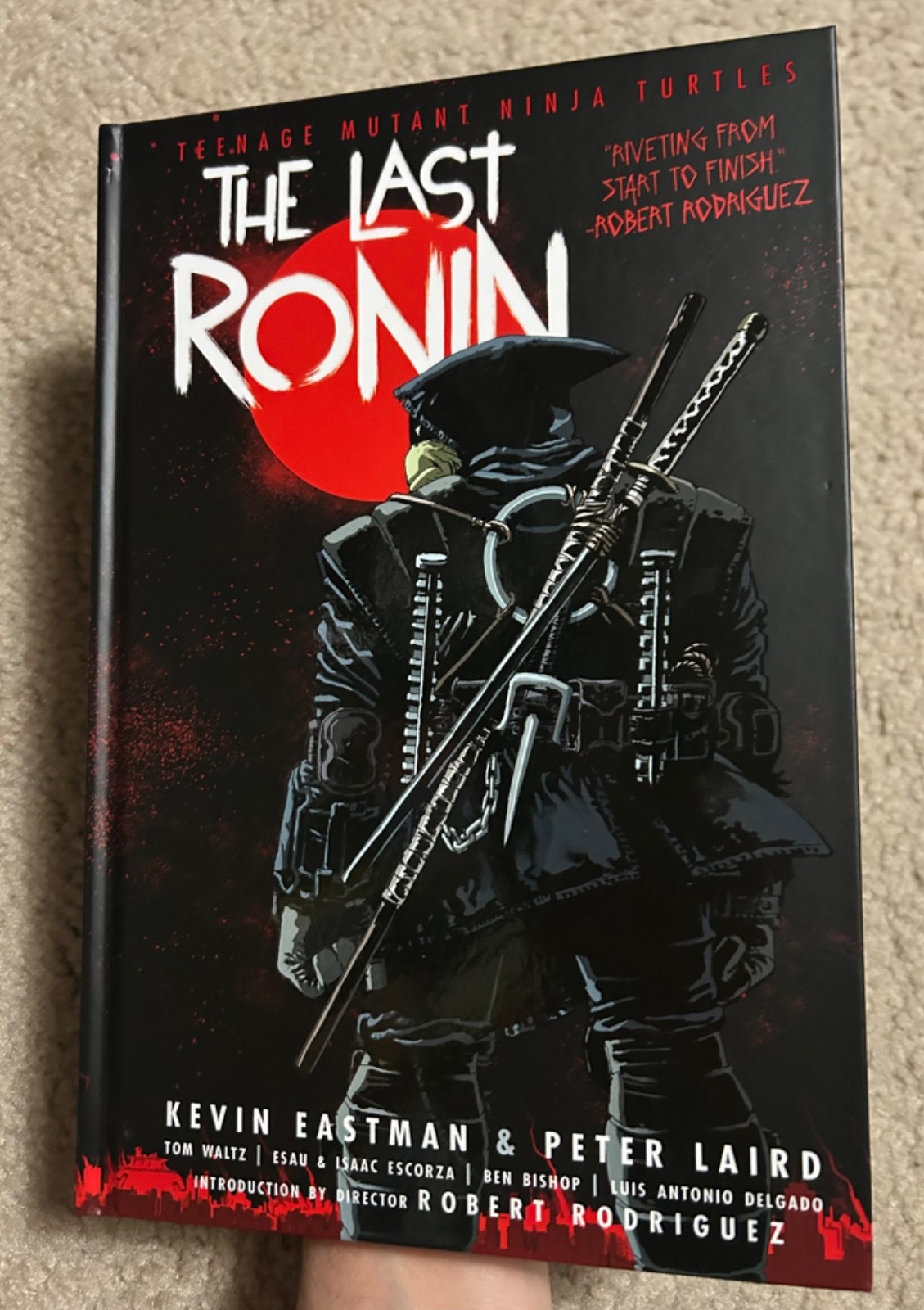 The Last Ronin Hardcover Graphic Novel comic book TMNT Ninja Turtles 2022 – IDW