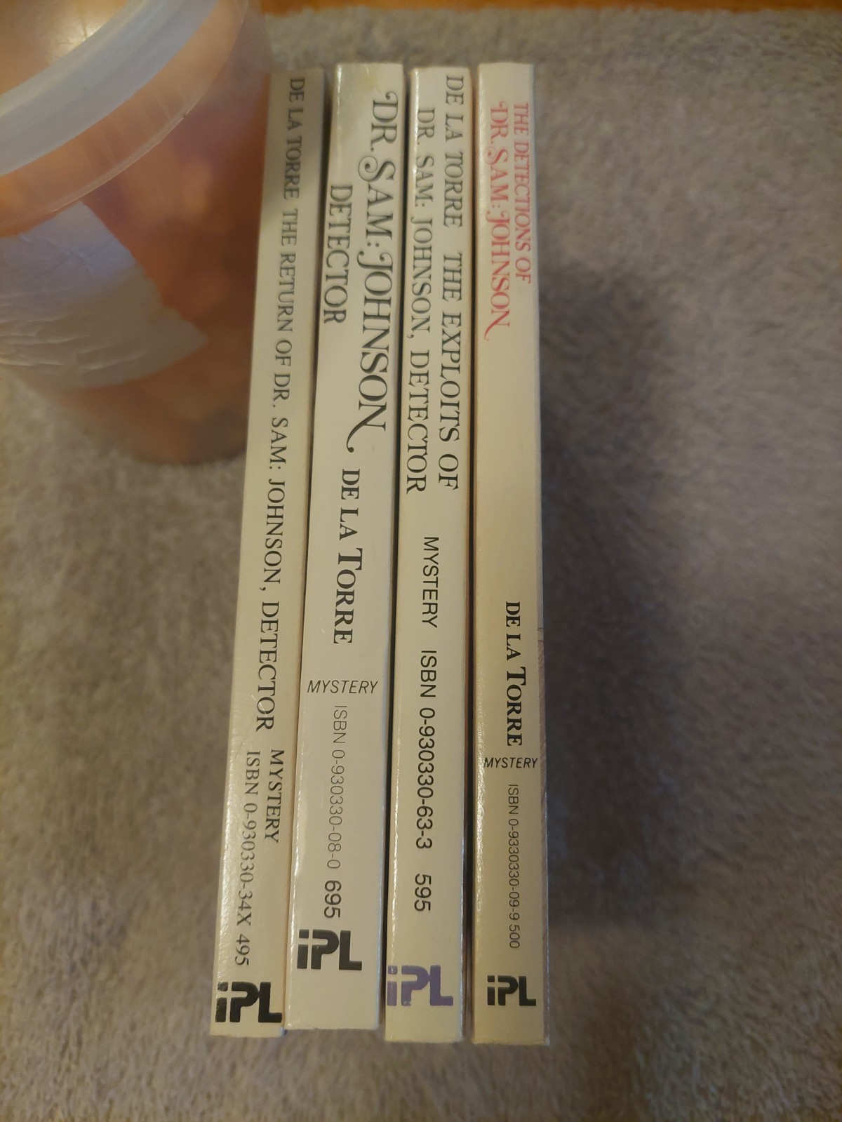 Lillian De La Torre Dr. Samuel Johnson Library of Crime Classics