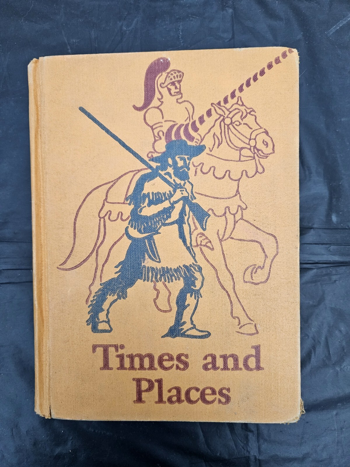 Vintage Hardcover TIMES AND PLACES Basic Readers 1947 Scott Foresman