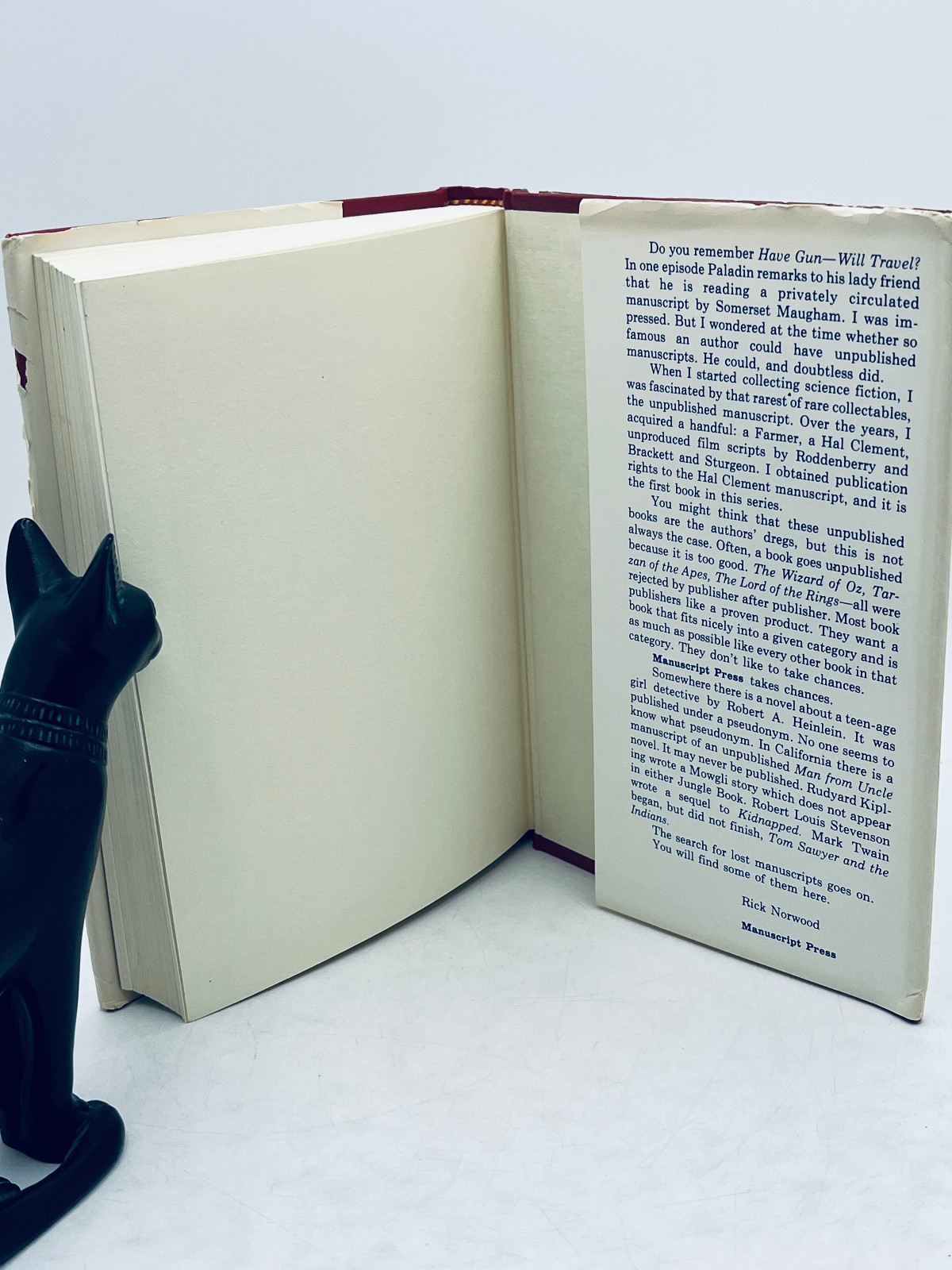 Archipelago – R. A. Lafferty 1979 Manuscript Press 1st Edition 1st Printing HCDJ