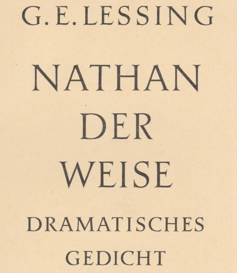 Germany 1966 – RECLAM – G. E. Lessing Nathan Der Weise Dramatisches Gedicht