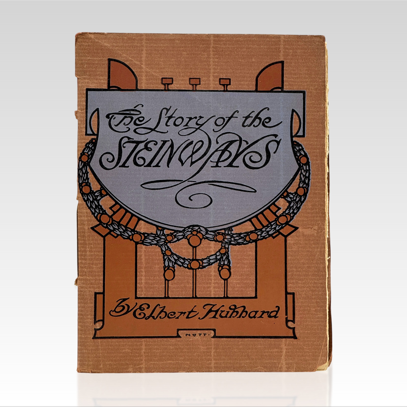 1926 ELBERT HUBBARD. The Story of the Steinways Pamphlet VINTAGE
