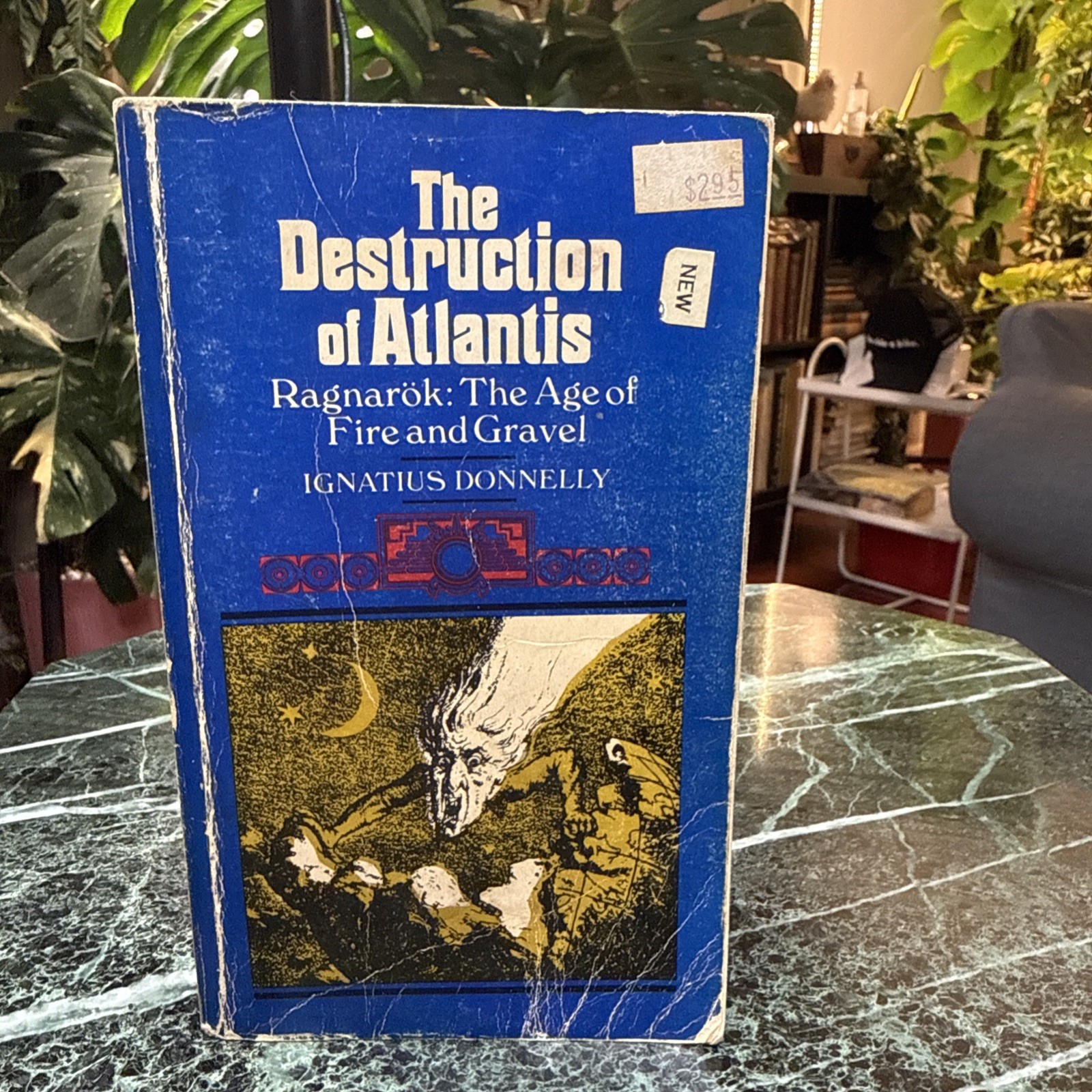 The Destruction of Atlantis by Donnelly Steiner Vintage Paperback 1971 RARE