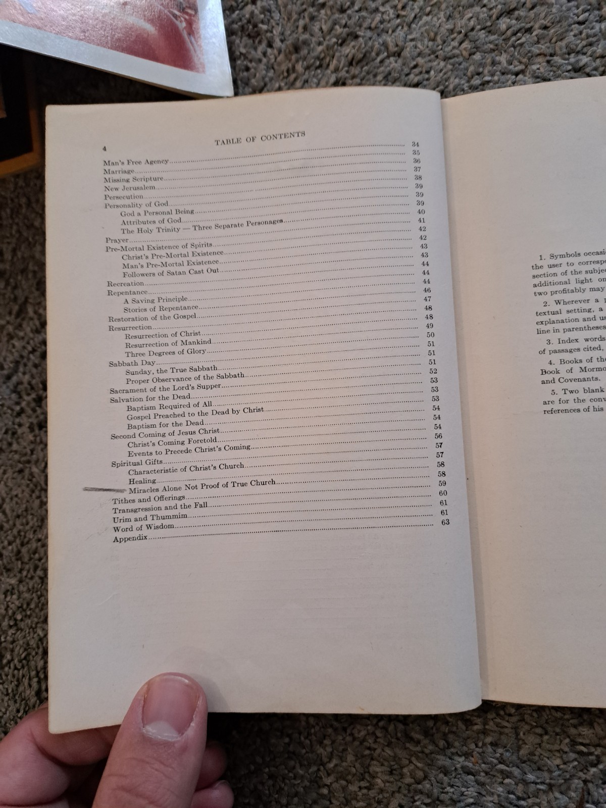 Combination Reference Eldin Ricks Deseret Book Company 1949