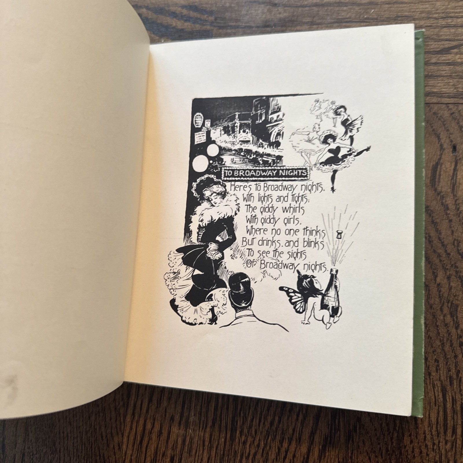 John William Sargent Toasts for the Times in Pictures and Rhymes 1st Ed 1906 HC