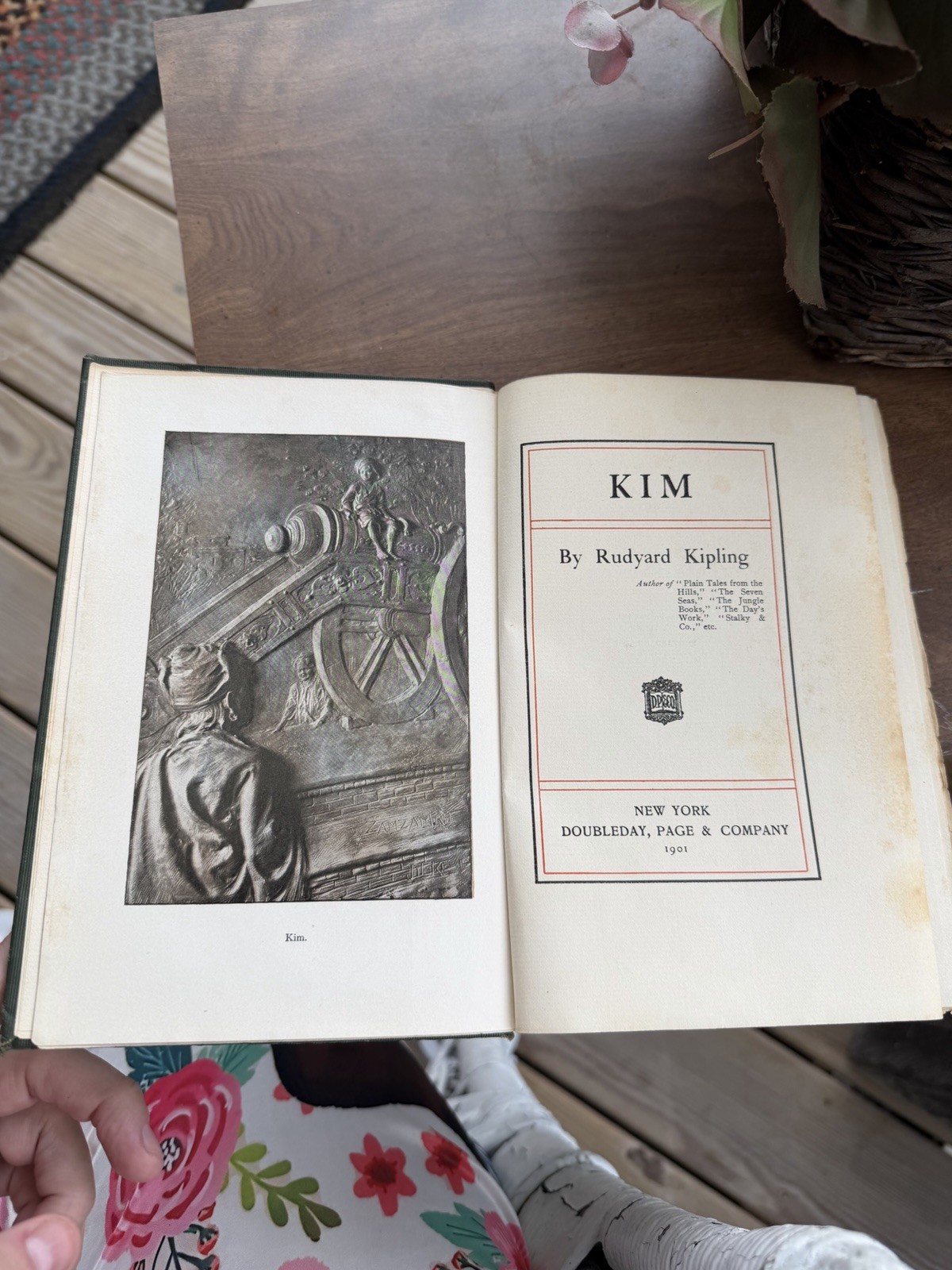 Kim Rudyard Kipling 1901 Doubleday Page and Company