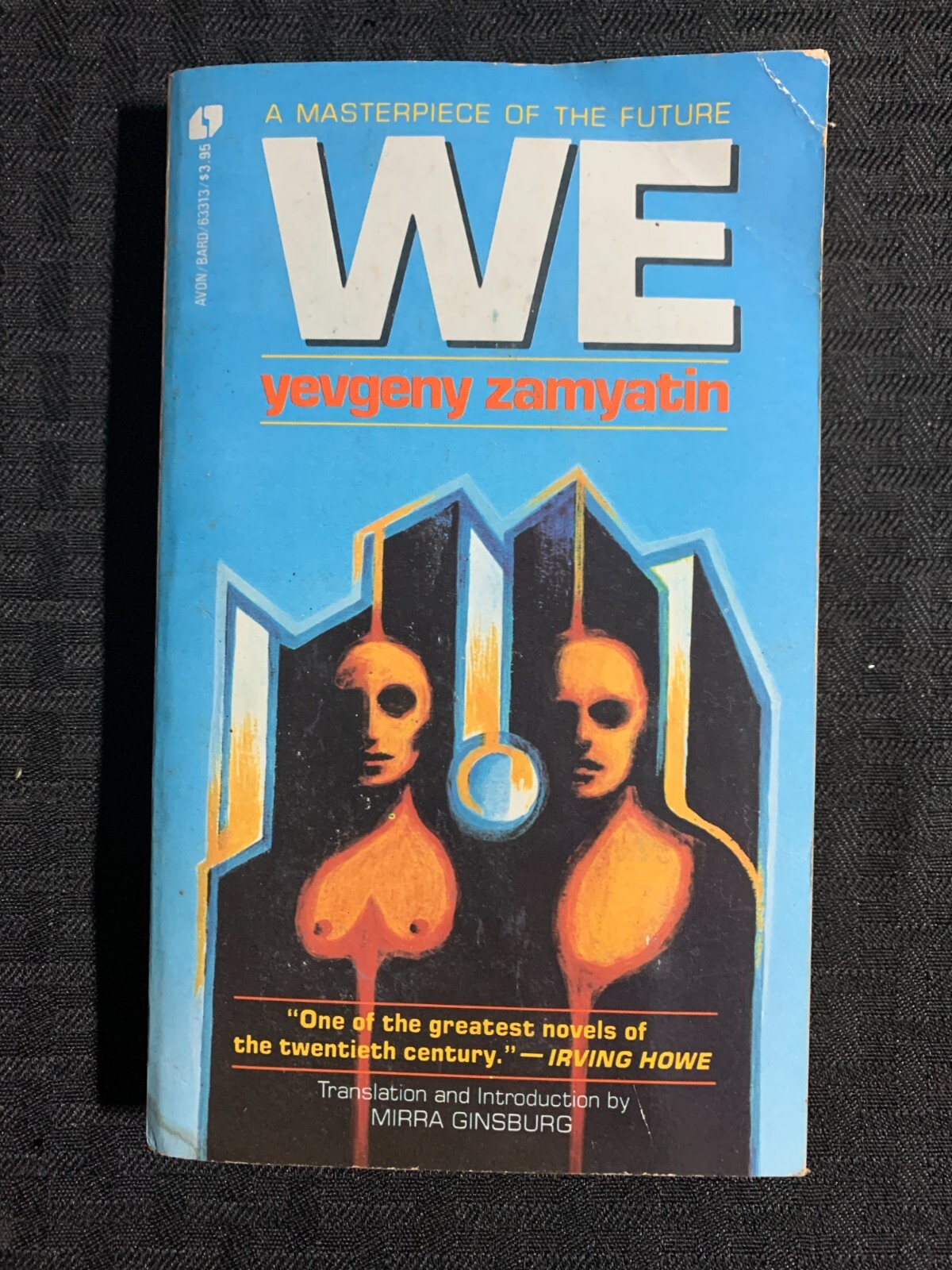 1983 WE by Yevgeny Zanyatin VG 4.0 1st Bard / Avon Paperback
