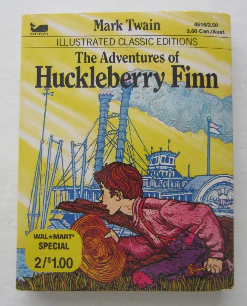 ADVENTURES OF HUCKLEBERRY FINN Children’s Illustrated Classic Editions PB Book