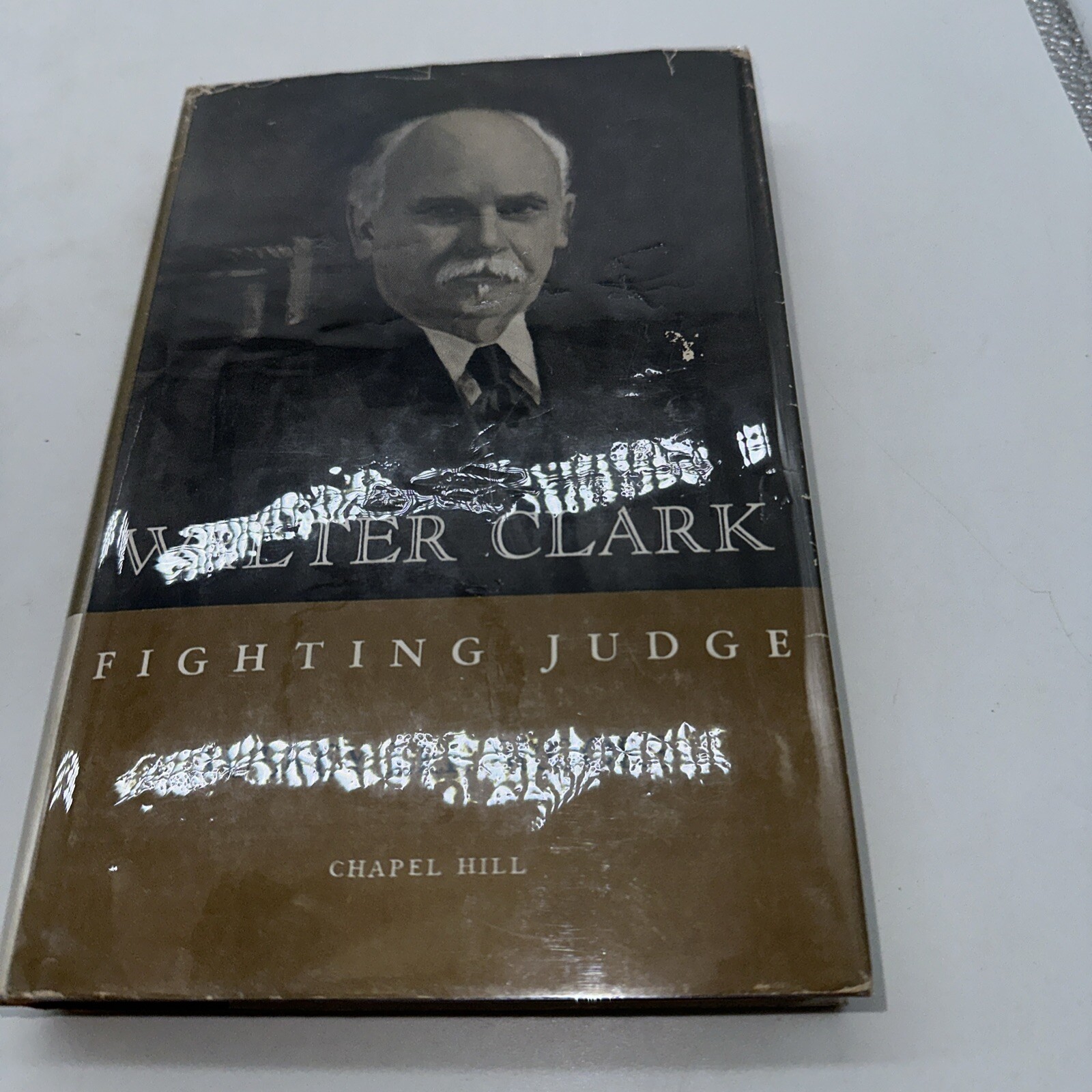 Walter Clark Fighting Judge by Aubrey Lee Brooks Chapel Hill Press 1944 SIGNED