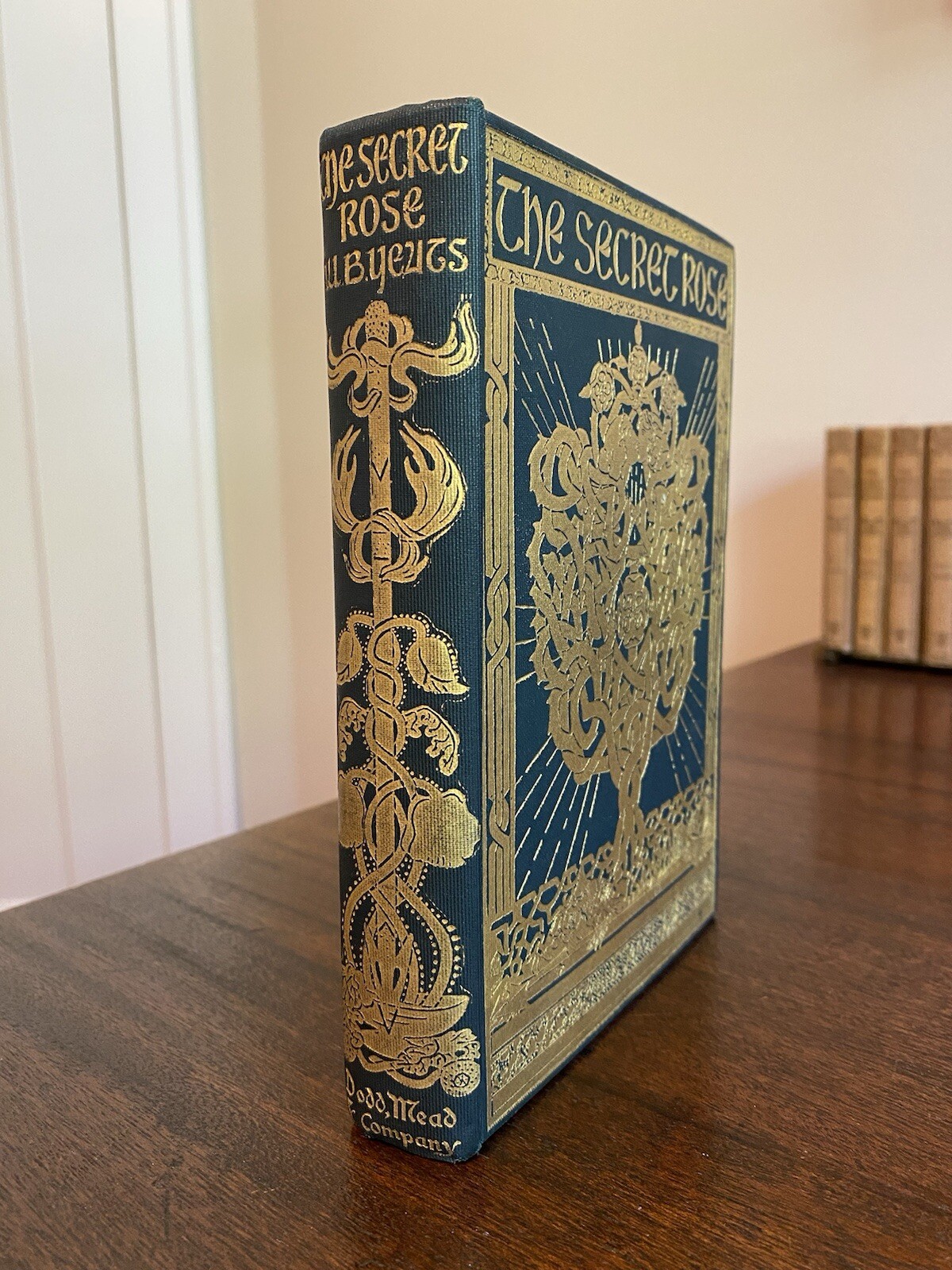 W.B. Yeats FIRST U.S. EDITION The Secret Rose 1st Printing HC Althea Gyles 1897