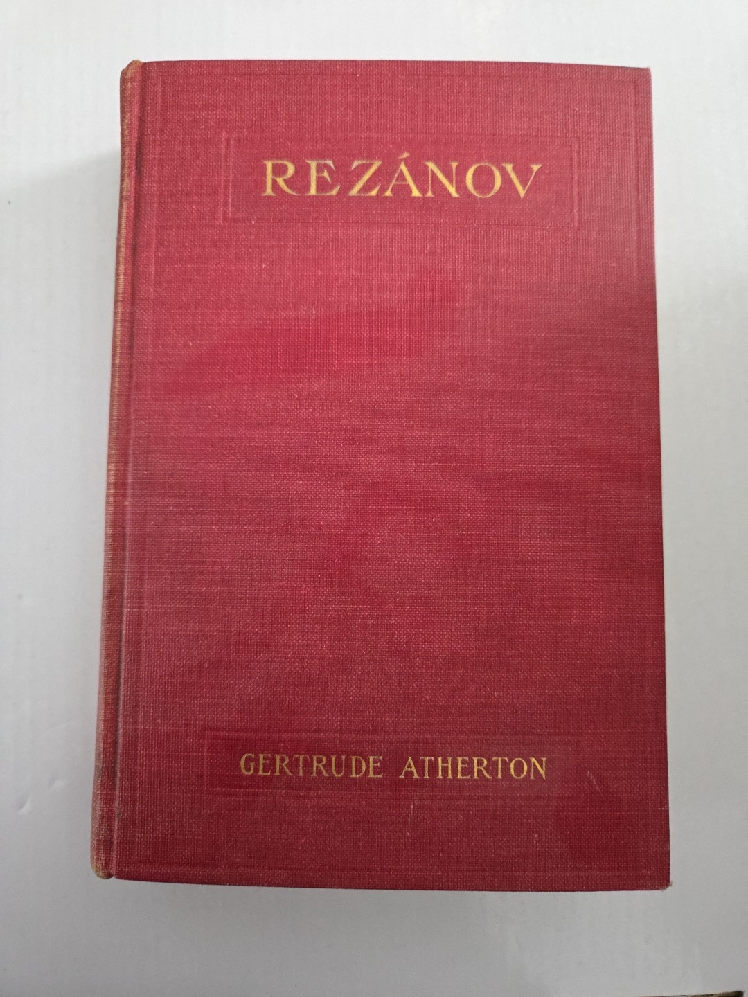 Rezanov Gertrude Atherton 1906 HC Authors & Newspapers Association Free Shipping