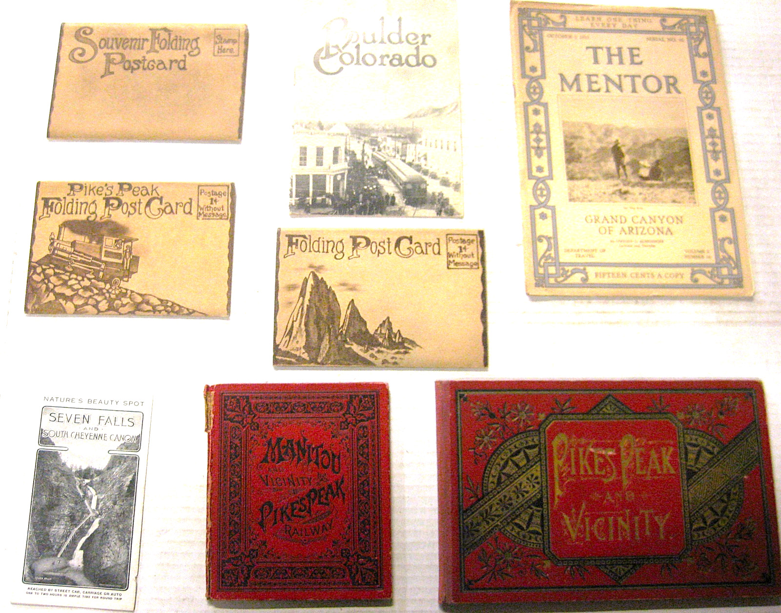 Colorful Colorado Vintage Travel Guide 1932 illustrated tourist booklet