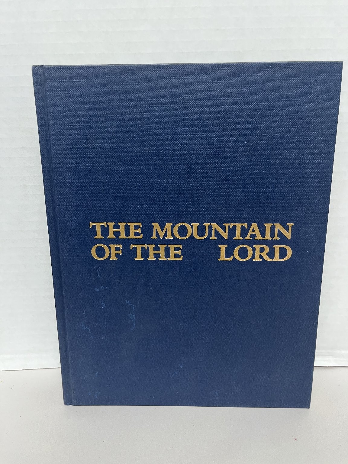 The Mountain of the Lord Benjamin Mazar 1975 Jerusalem Archaeology History