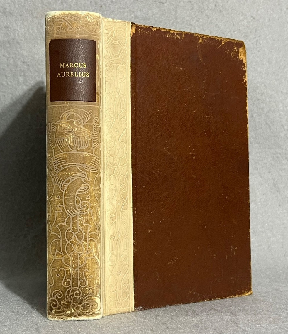 Antique Marcus Aurelius Book Thoughts or Medidations of the Emperor George Long