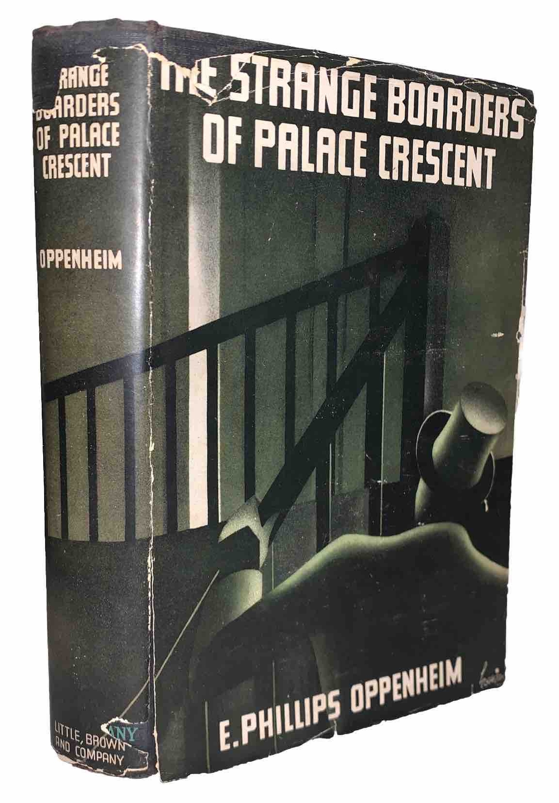 1934, 1st, DJ, THE STRANGE BOARDERS OF PALACE CRESCENT, by E PHILLIPS OPPENHEIM