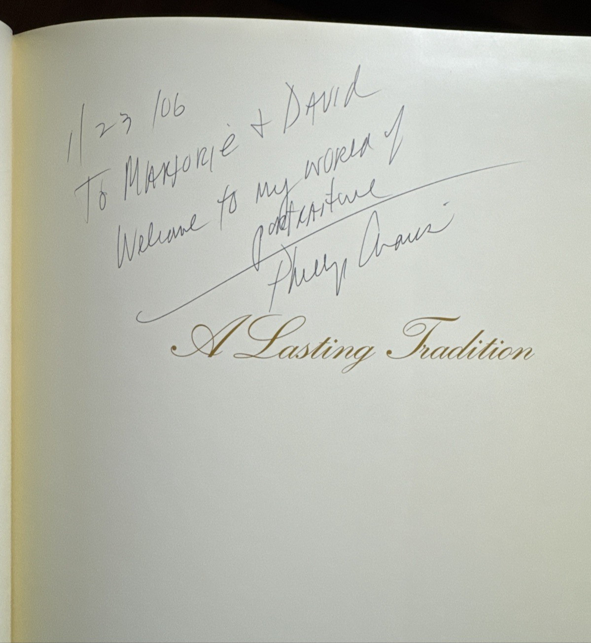 A Lasting Tradition The Studio Portraiture of Phillip Stewart Charis Signed 1st