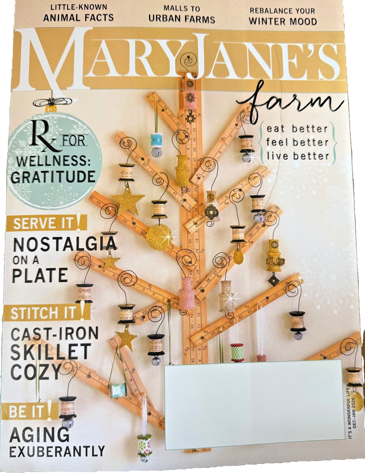 MARY JANE’S FARM MAGAZINE | FARM STYLE HOLIDAY | DEC/JAN 2026 FINAL ISSUE NEW