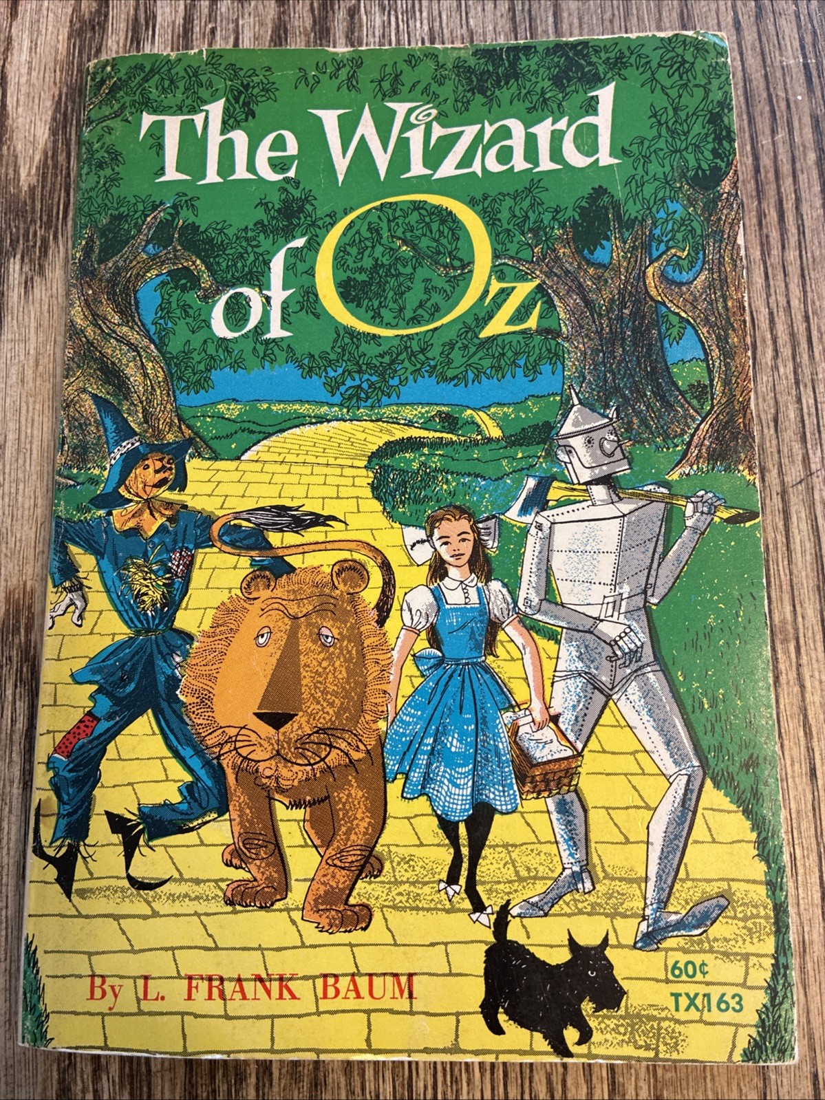 The Wizard of Oz by L. Frank Baum 1971 TX 163 Scholastic Book PB