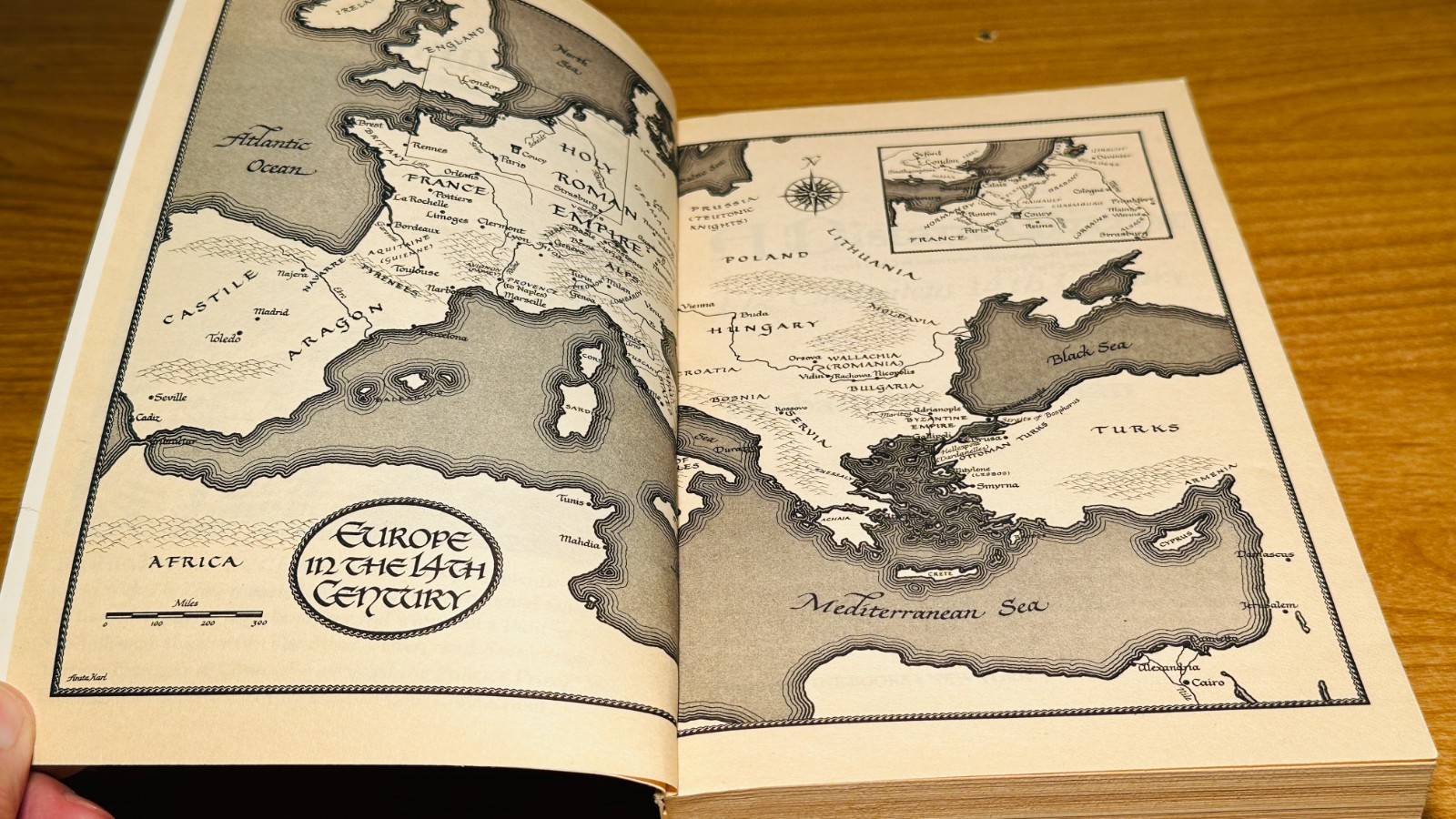 A Distant Mirror: The Calamitous 14th Century by Barbara W. Tuchman, 1st Ed 1979