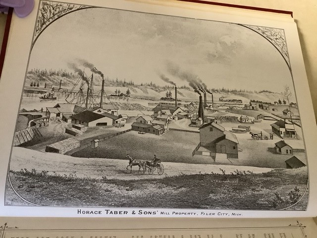 Michigan History Manistee County Mason Oceana 1882 Biographies Illustrations