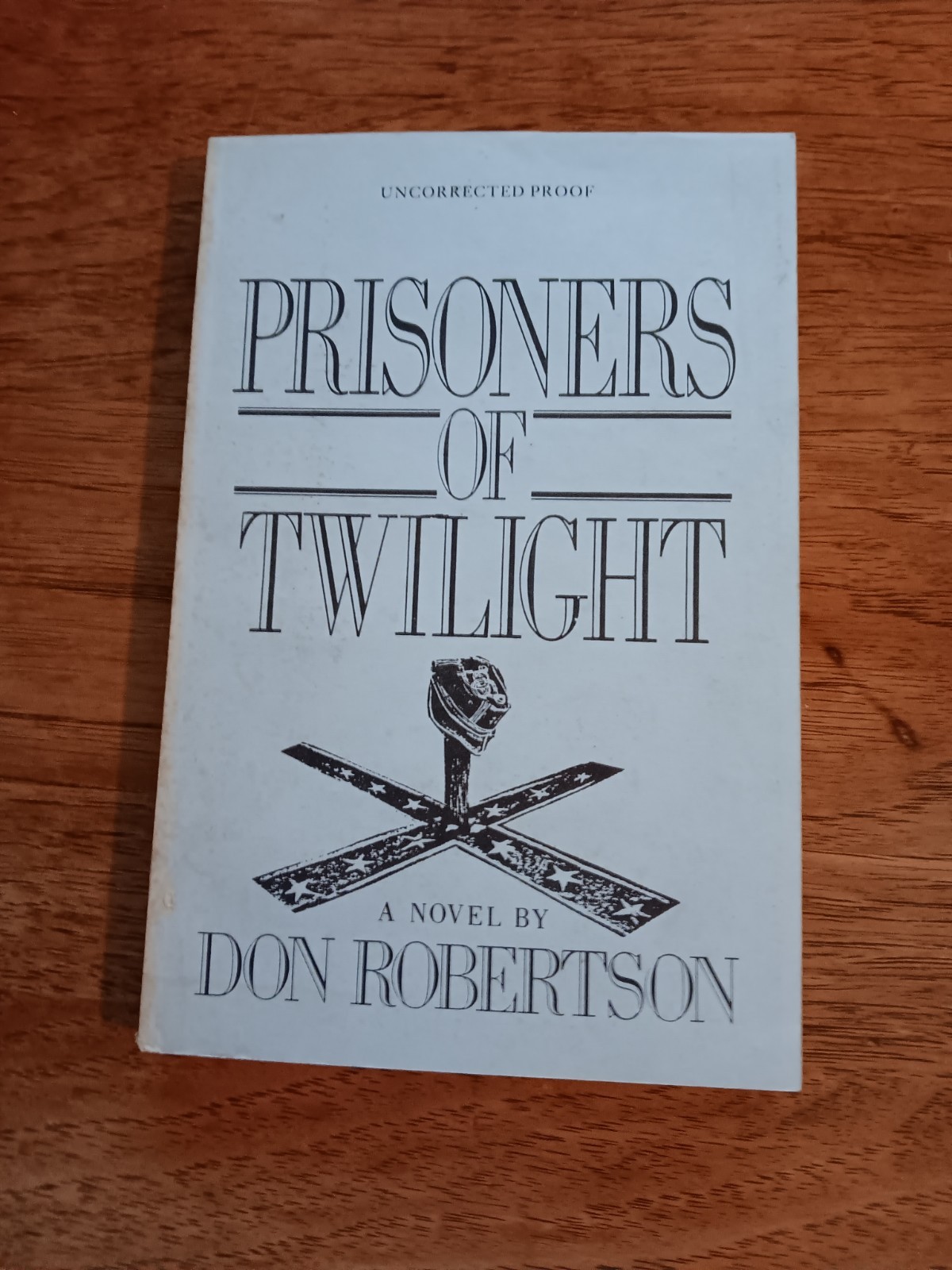 Prisoners of Twilight by Don Robertson 1989 1st Edition Uncorrected PB Proof