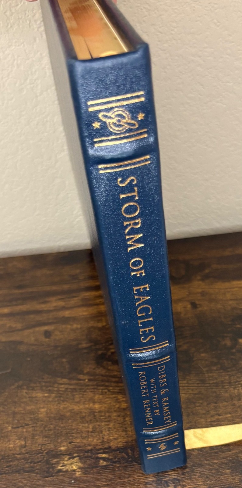 Easton Press Storm of Eagles Special Edition Leather Bound 22K Gold Inlaid Spine