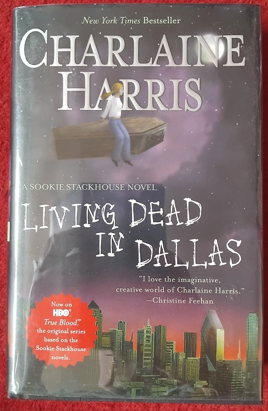 True Blood Charlaine Harris Living Dead in Dallas Sookie Stackhouse 1st signed