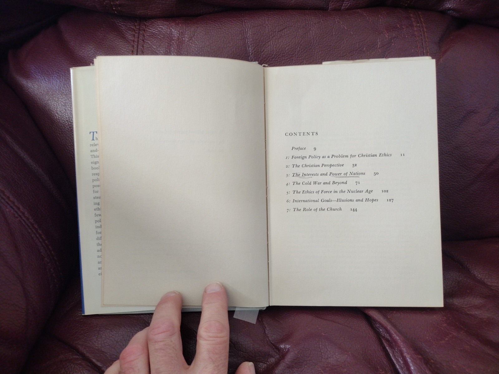 Foreign Policy in Christian Perspective John Coleman Bennett 1966 Scribner’s