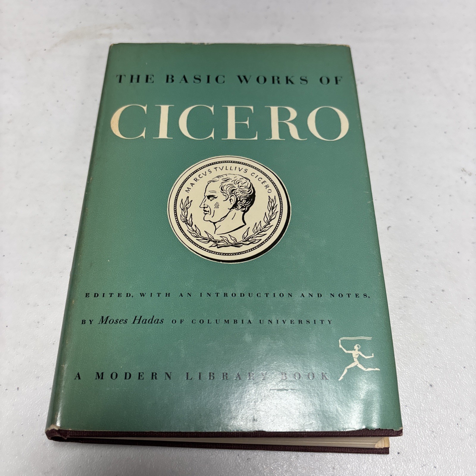 Modern Library Vintage # 272 Basic Works Cicero 1st ML 1951 HC DJ