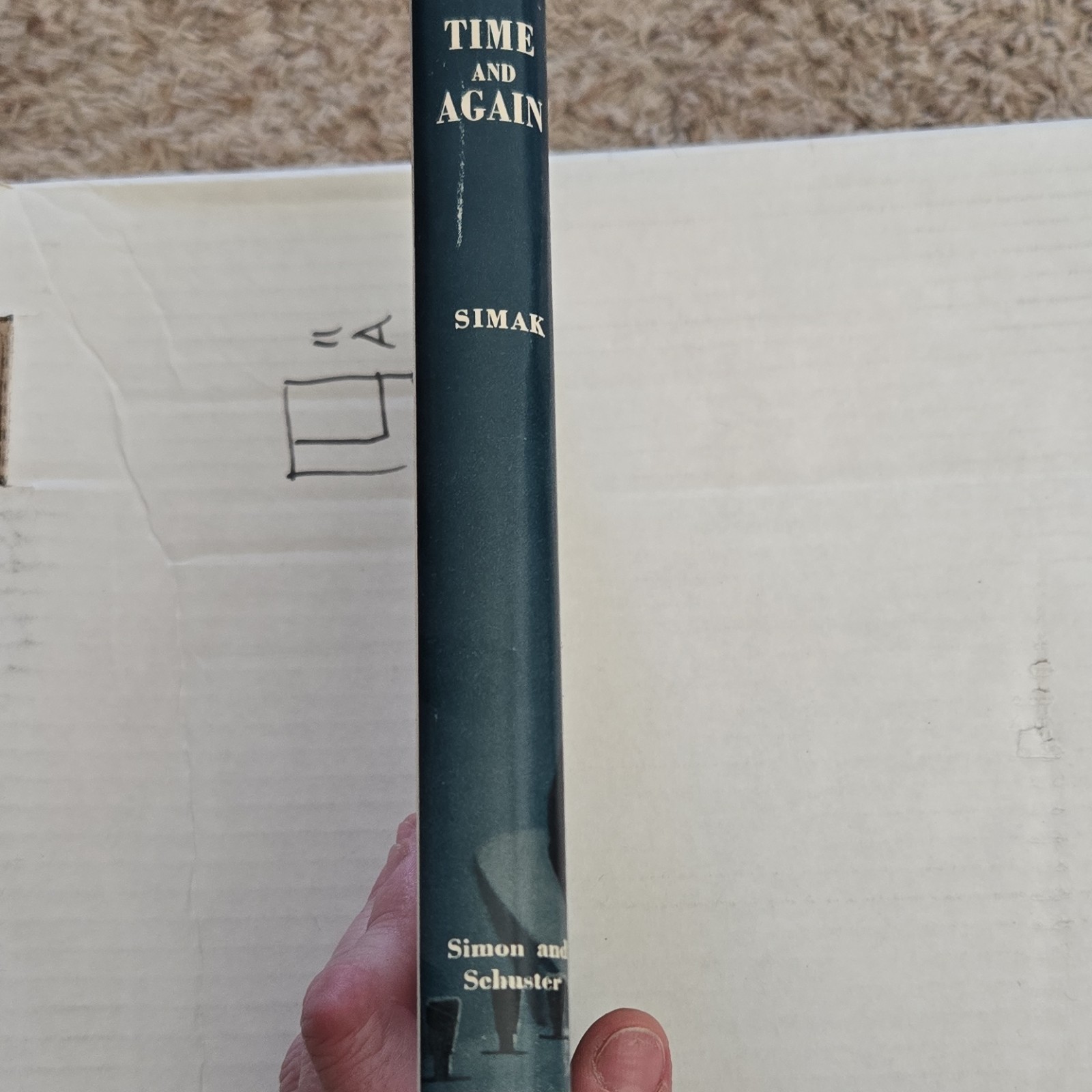 Clifford D. Simak Time and Again Simon & Schuster 1951 HC Sci-Fi DJ