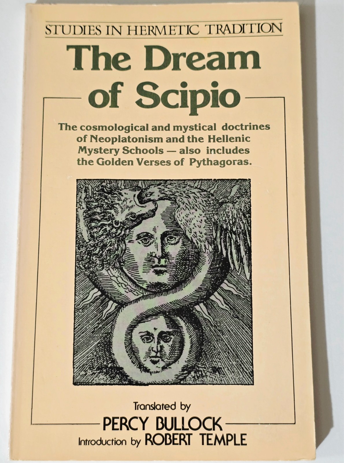 THE DREAM OF SCIPIO OCCULT 1983 AQUARIAN PRESS PERCY BULLOCK VTG MAGIC HERMETIC