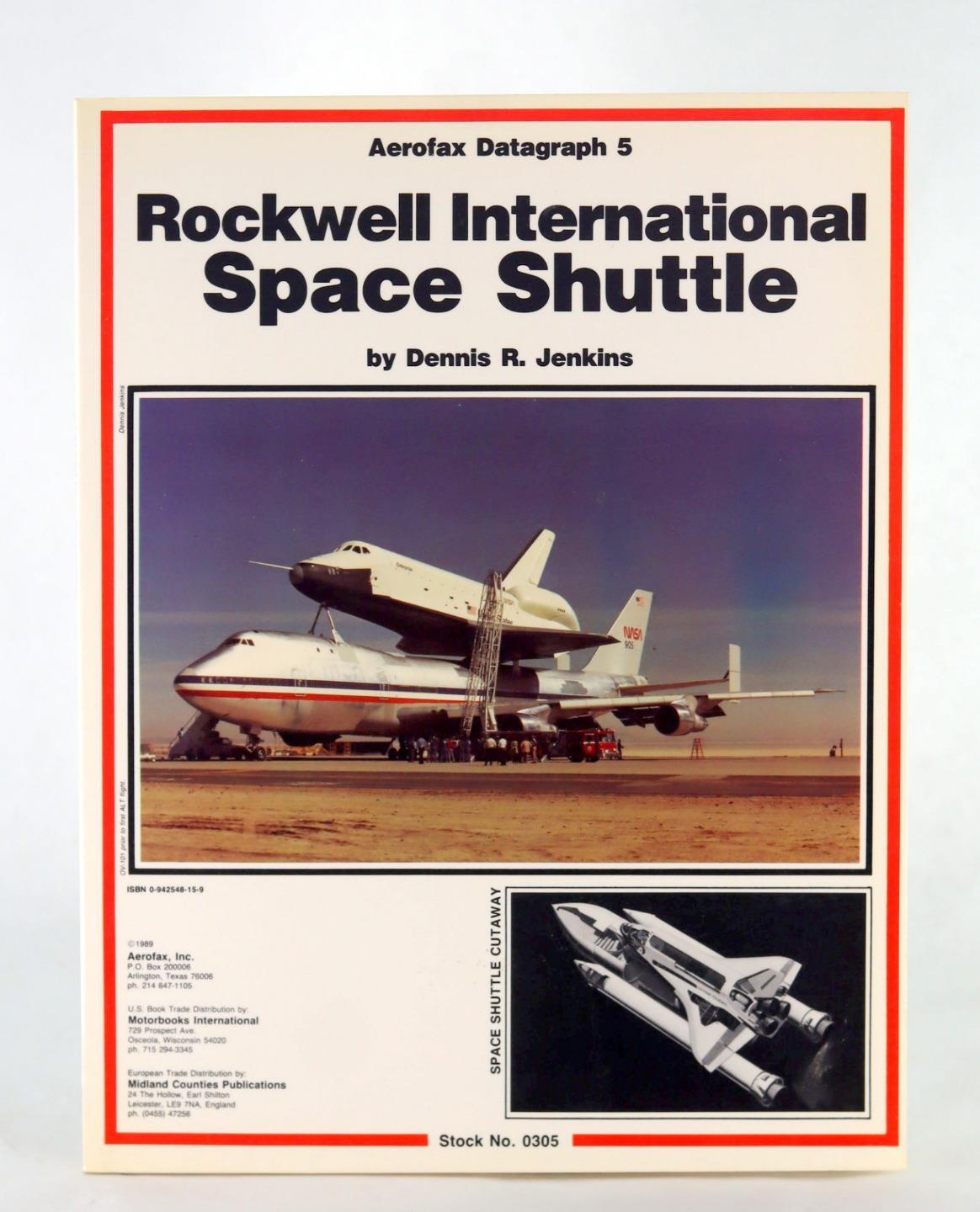 Dennis Jenkins 1989 Rockwell International Space Shuttle Aerofax Datagraph 5