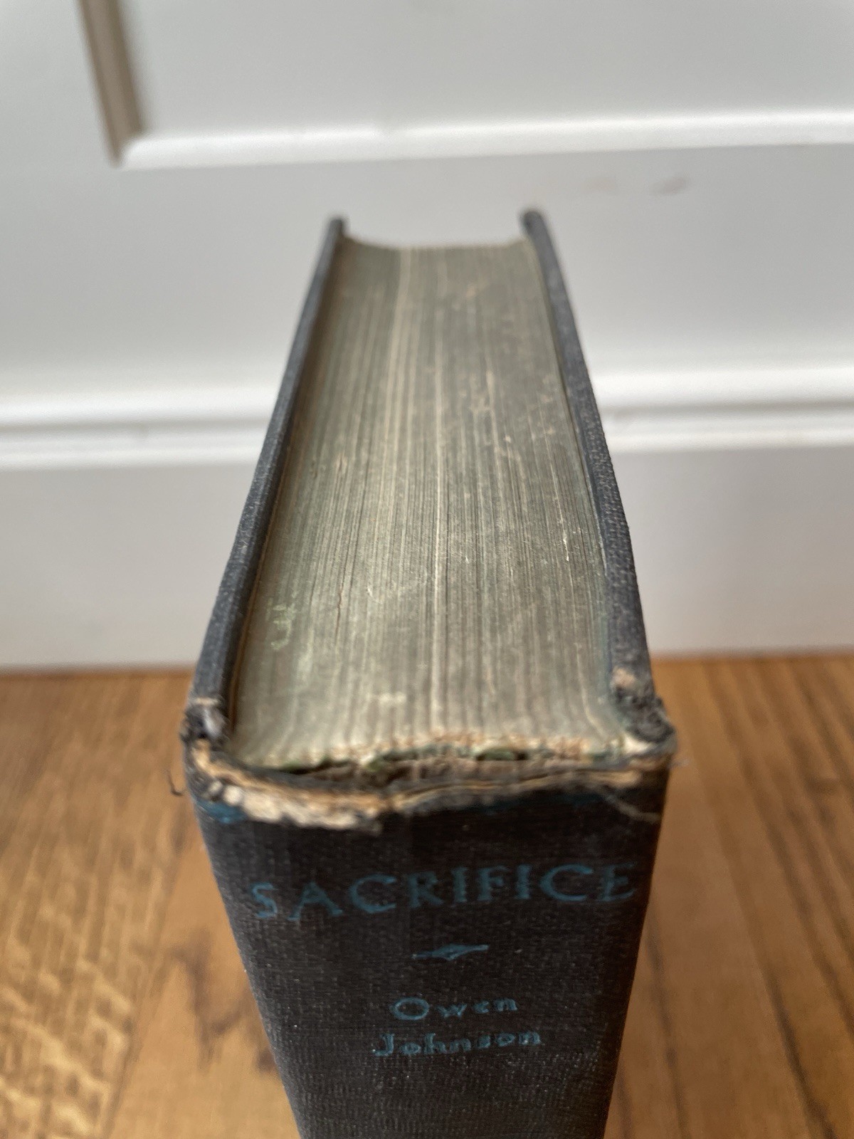 Sacrifice Owen Johnson 1929 First Edition Hardcover Longmans Green