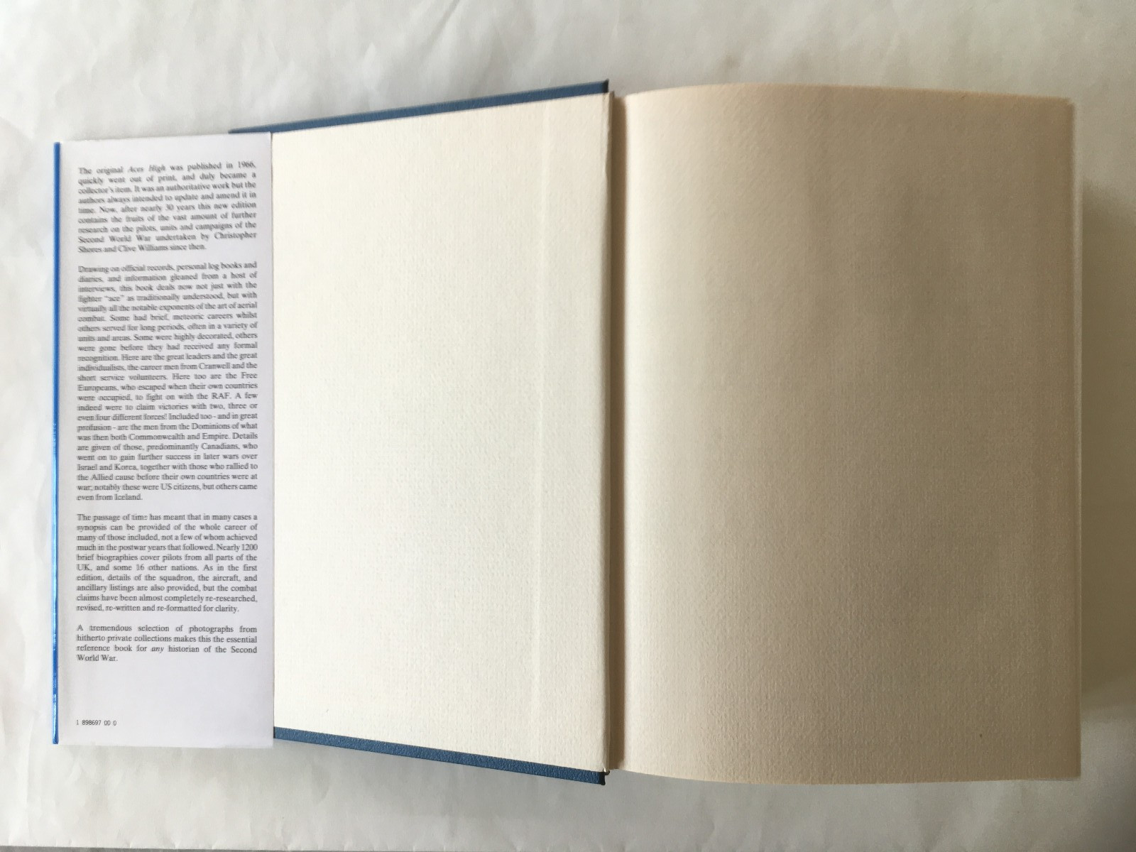 ACES HIGH by Christopher Shores & Clive Williams, signed Spec.Ed. 121 of 150