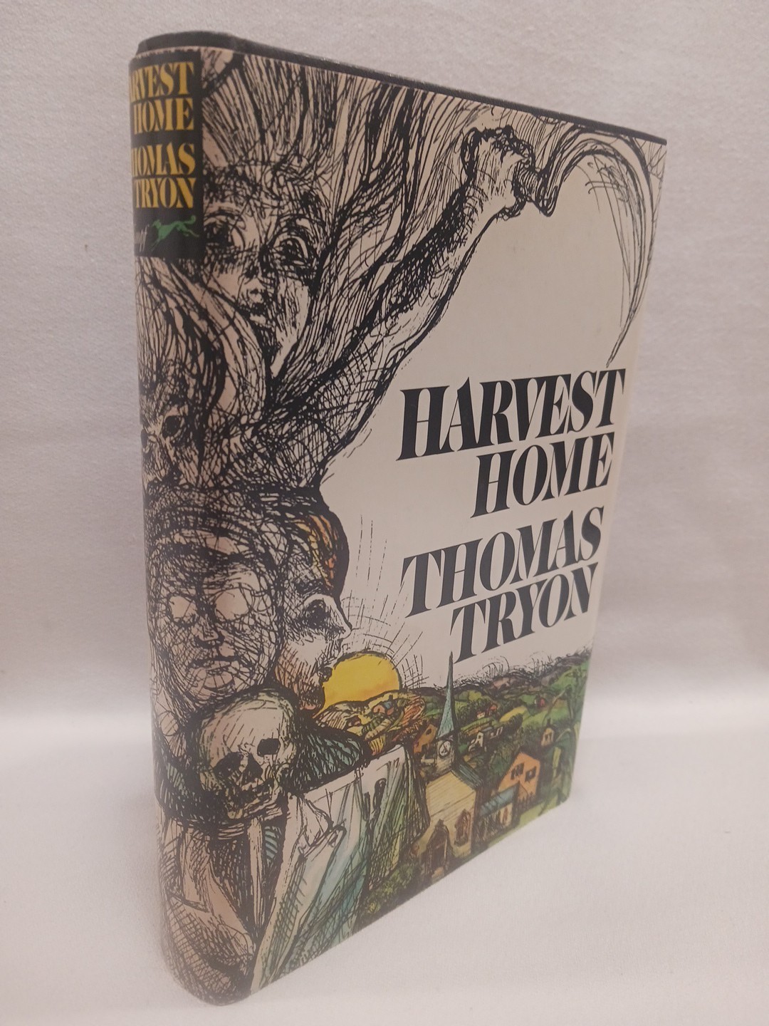 Harvest Home Thomas Tryon 1973 BCE Book Club Edition Hardcover DJ Vintage Horror