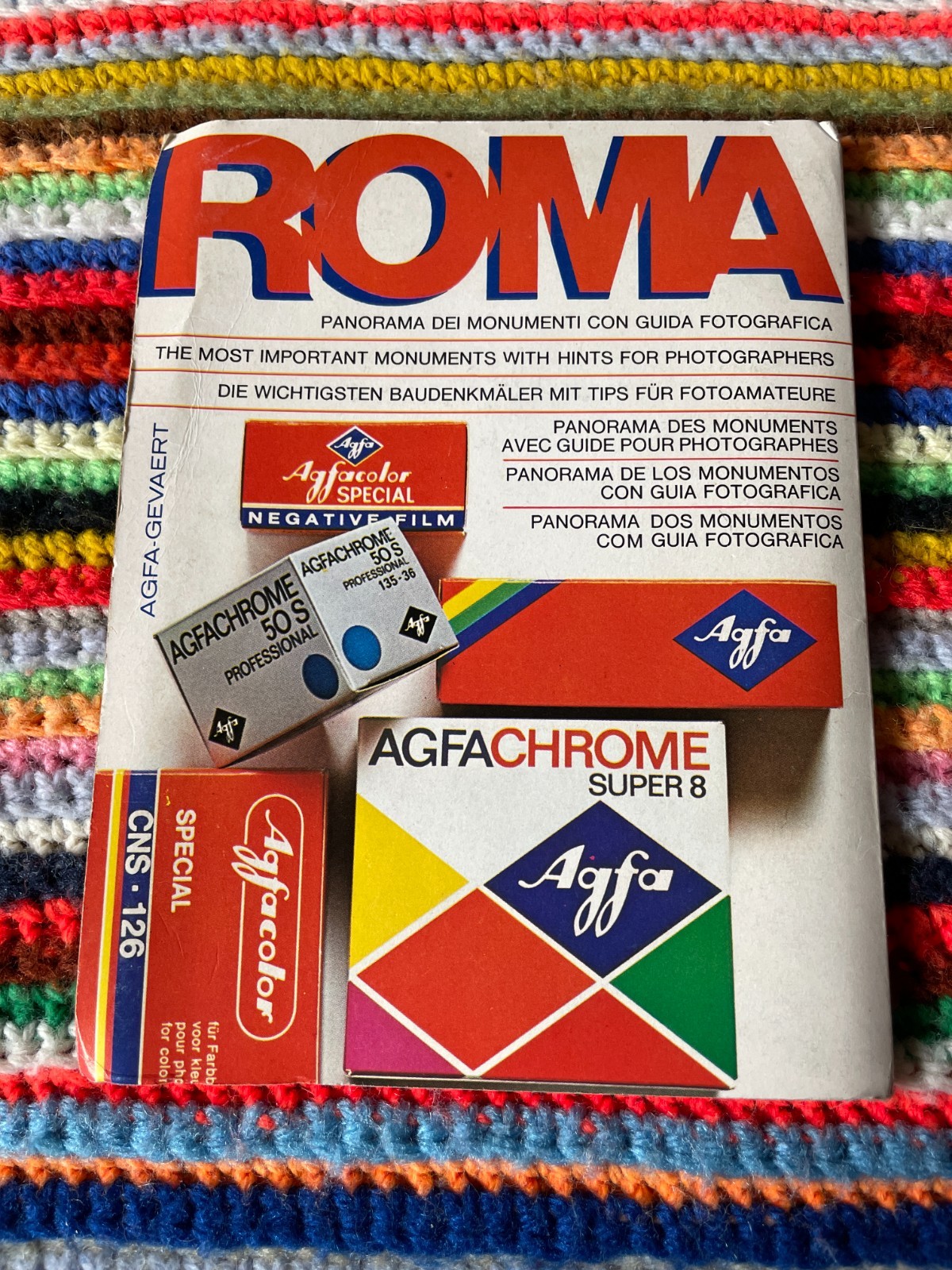 Vintage Italy Travel Guide Lot of 4 Rome Venice Maps 1968 1975 Rand McNally