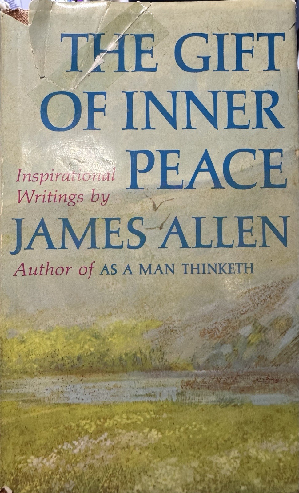 The Gift of Inner Peace James Allen 1971 Hallmark Inspirational Book HC