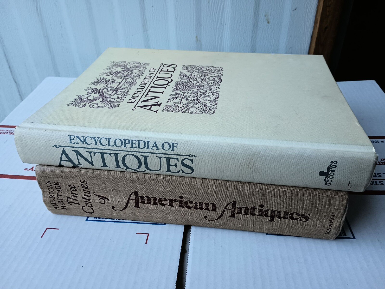 Lot Of 2 Three Centuries of American Antiques And Encyclopedia Of Antiques
